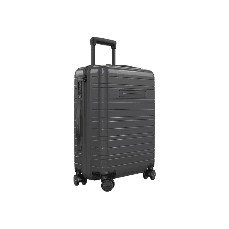 H5 Smart Cabin Suitcase, H55 x W20 x L40cm, Glossy Graphite