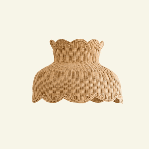 Image showing the Anar Rattan Pendant Shade, Natural product.