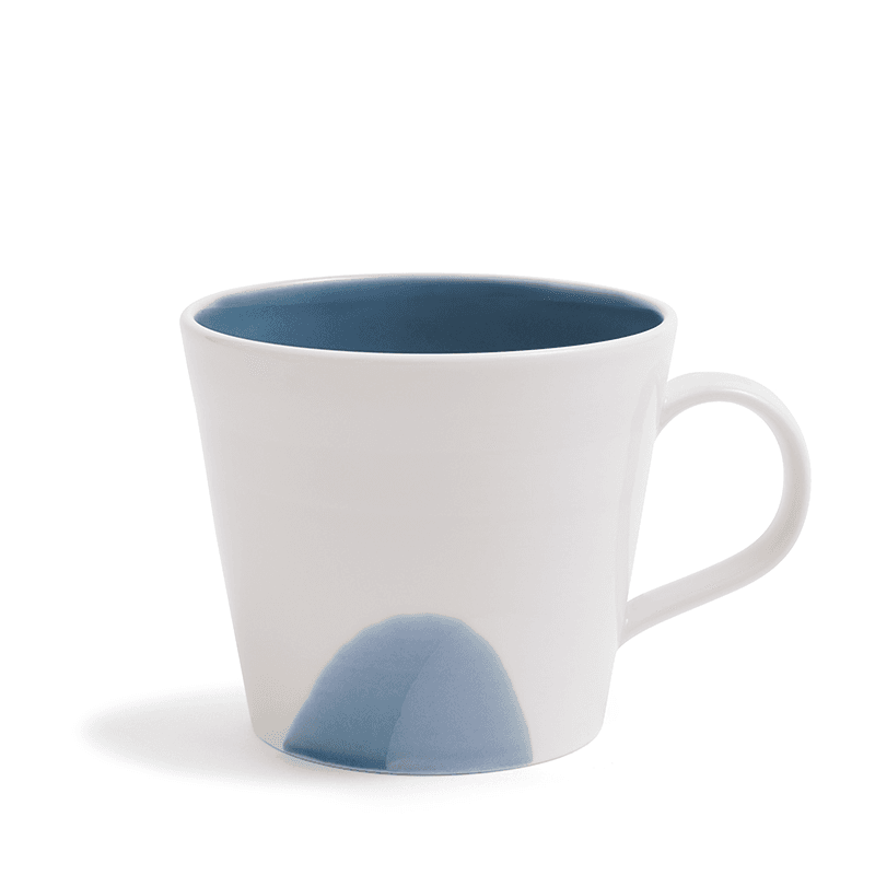 Signature 1815 Set of 4 Mugs, 400ml, Blue