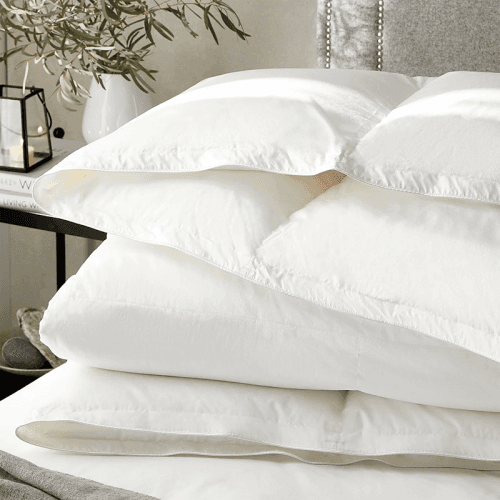 Image showing the Muscovy Double Duck Down Duvet, 13.5 Tog, White product.