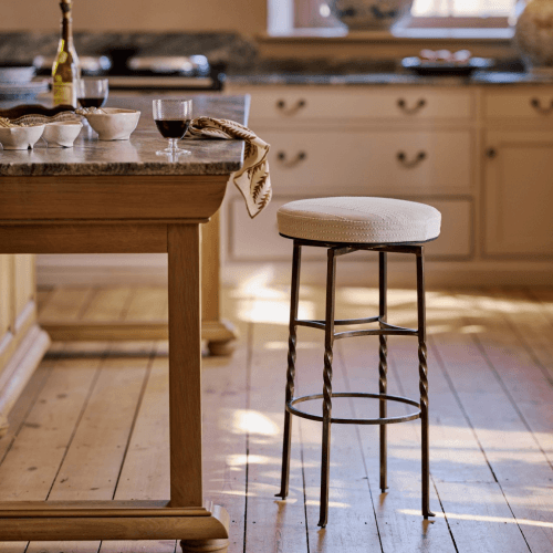 Image showing the Maudslay Bar Stool, Natural product.