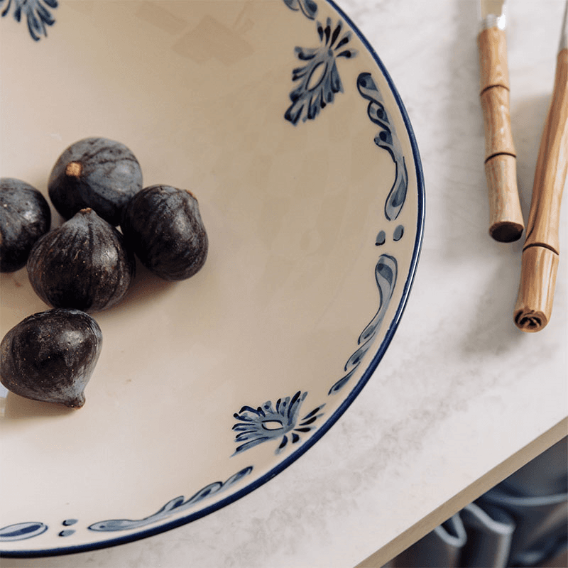 Eleanor Serving Bowl, Medium, Blue
