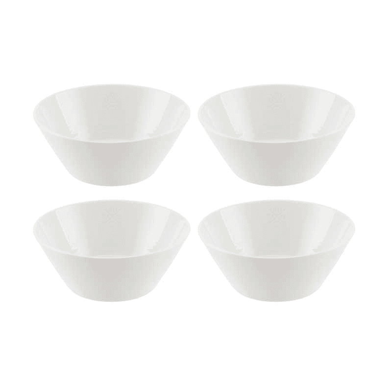 Pure Cereal Bowls Set of 4, D16cm, White