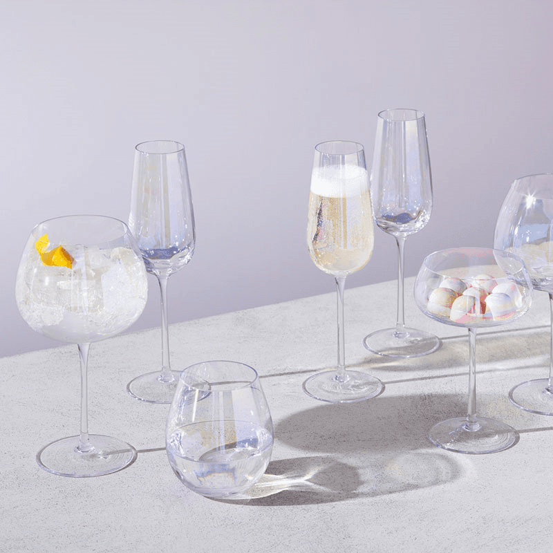 Pearl Champagne Saucers Set of 2, 300ml, Mother of Pearl