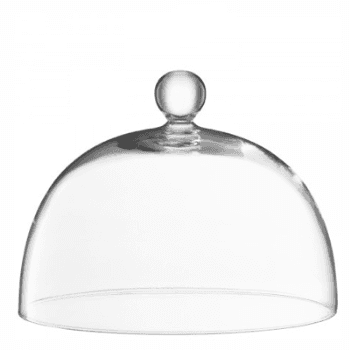 Glass Cheese Dome, Vienna, 22.5cm