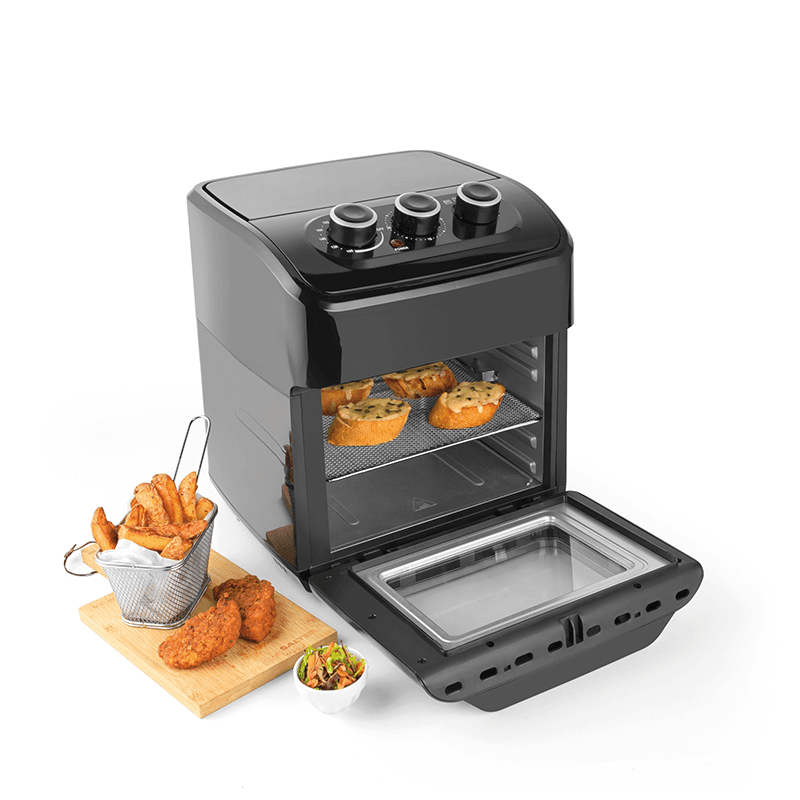 Manual Air Fryer Oven, 12L, Black