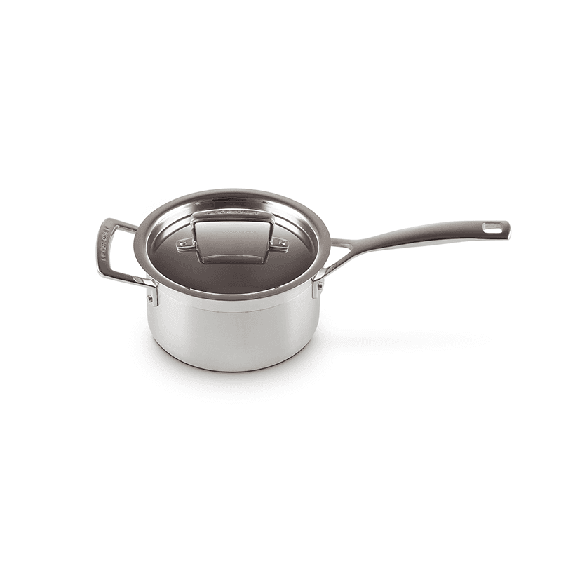 Classic 3-ply 3-Piece Saucepan Set, Stainless Steel