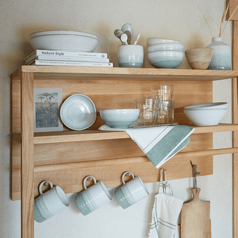 Kiln Green Medium Plate, D21.5cm