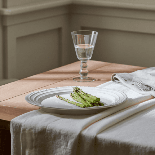 Image showing the Bowsley Set of 6 Dinner Plates, D30cm, White product.