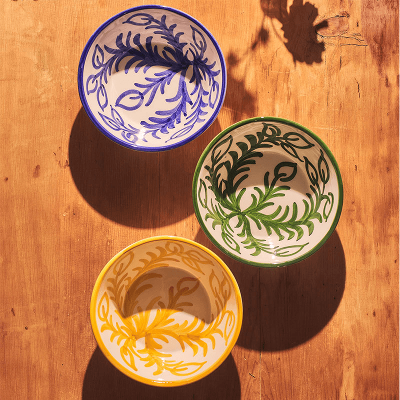 Vina Set of 2 Bowls, D16cm, Blue