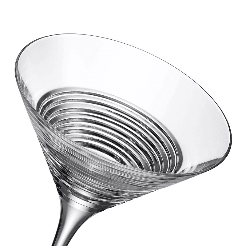 Mixology Set of 4 Martini Glasses, 250ml, Clear