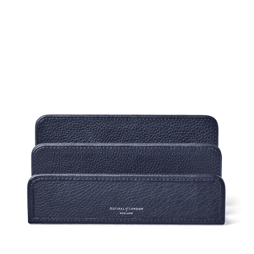Image showing the Letter Rack, H10 x W20 x D9.5cm, NavyPebble product.
