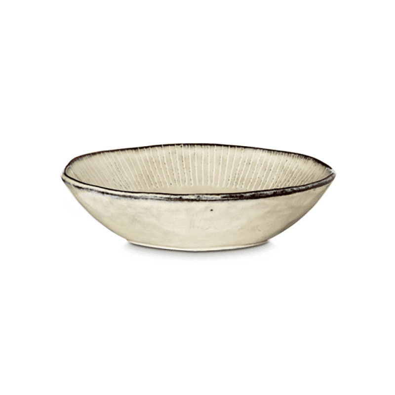 Malia 12 Piece Dinner Set, Cream