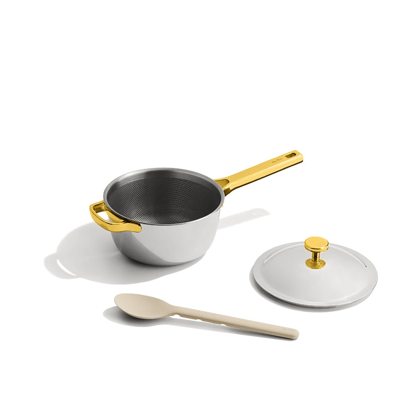 Titanium Perfect Pot Pro, Mini, Chrome & Gold