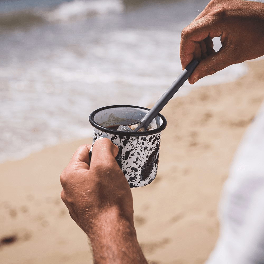 Brew It Stick Coffee and tea infuser, L6.4 x W6.4 x H20cm, Light Grey
