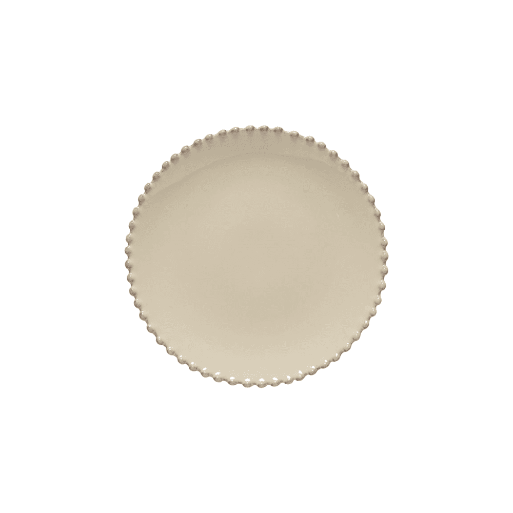Pearl Set of 6 Salad/Dessert Plates, D22cm, Cream
