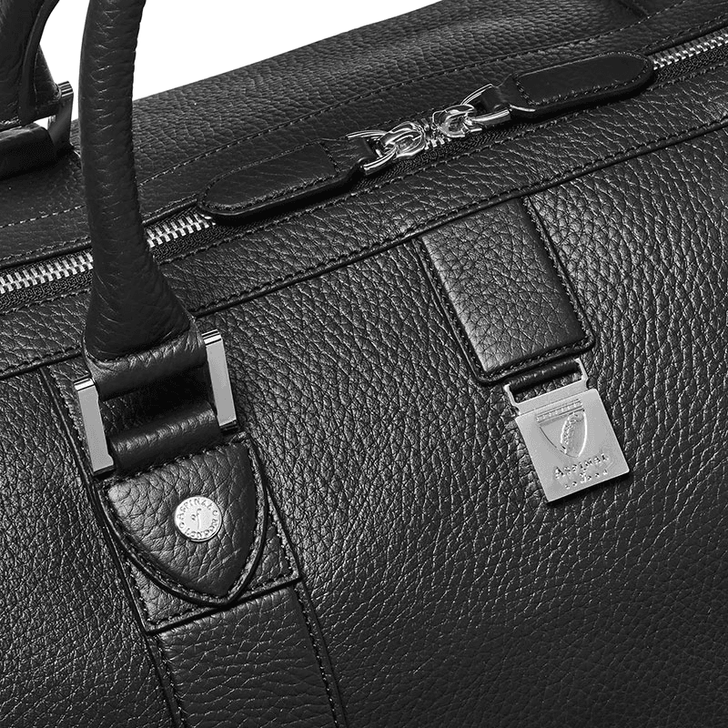 Boston Travel Bag, Black Pebble