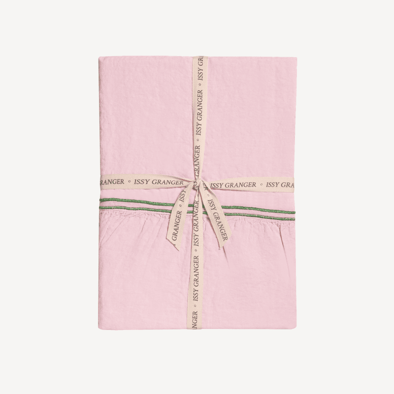 Medium Linen Tablecloth, 180 x 300cm, Pink