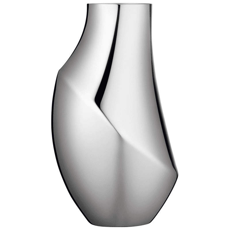 Flora Vase medium, Stainless Steel
