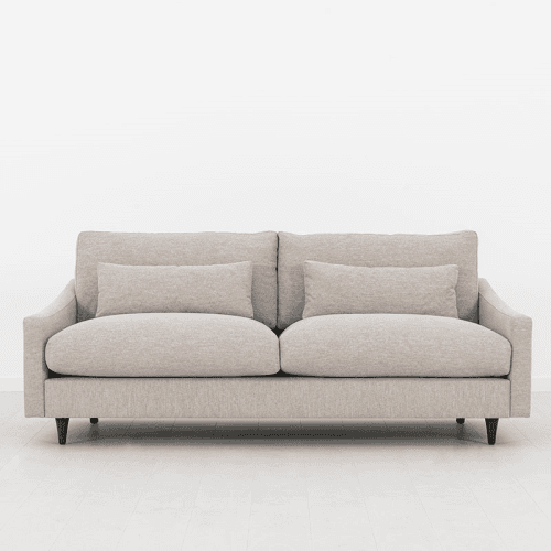 Image showing the Model 07 Linen 3 Seater Sofa, Pumice product.