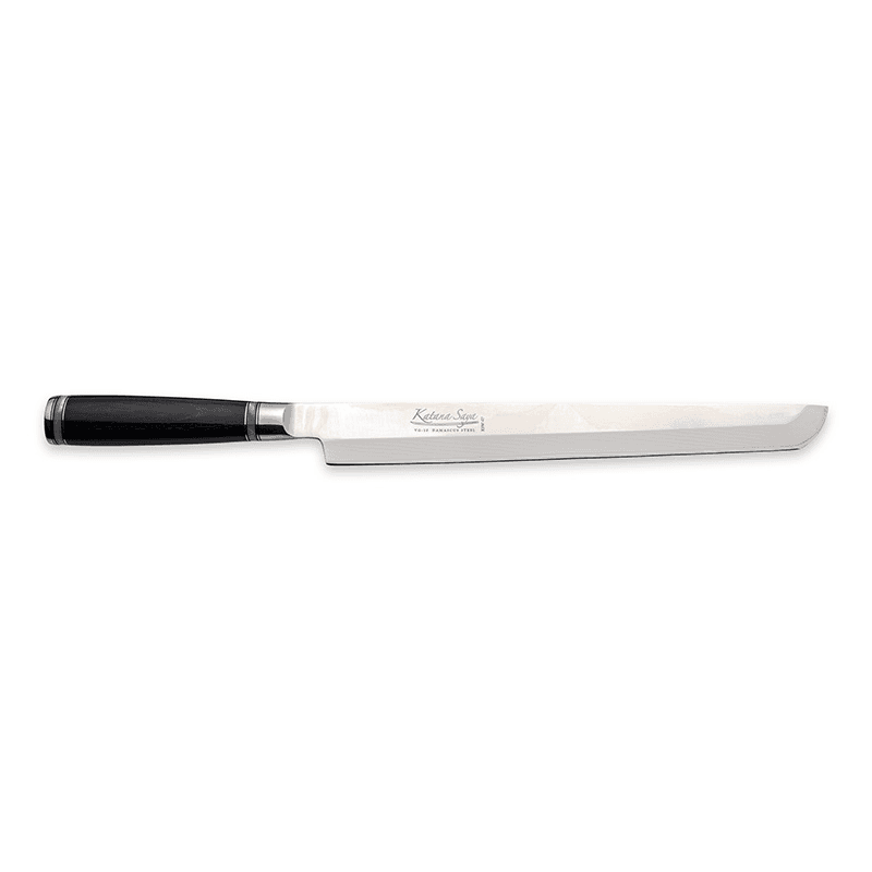 Katana Saya Pakkawood Tako Sashimi, 27cm Damascus Blade