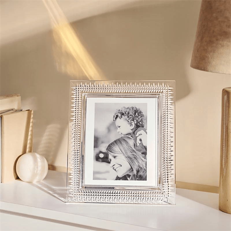 Lismore Diamond Picture Frame, 5" x 7", Clear