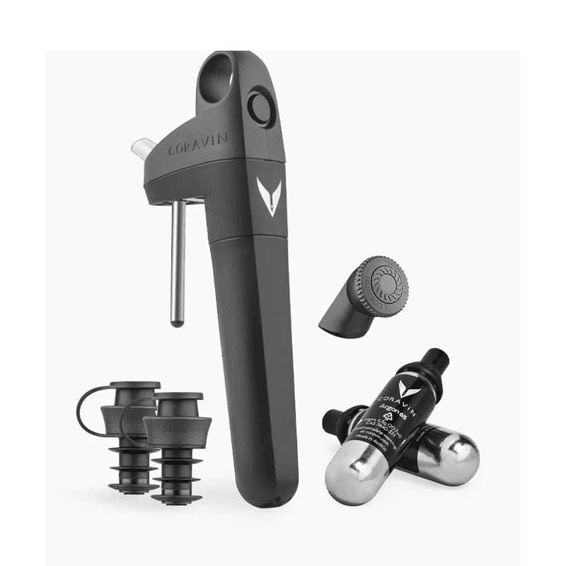 Pivot  + Wine Preservation System, Black