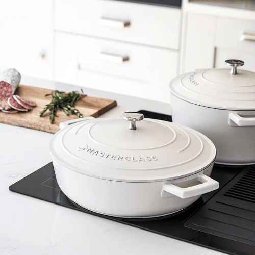 Image showing the Shallow Casserole Dish, 4L, Cream product.