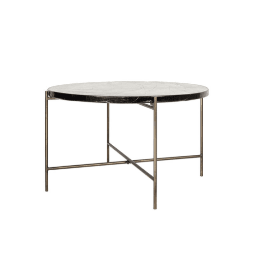 Image showing the Aluva Glass Coffee Table, Antique Brass product.