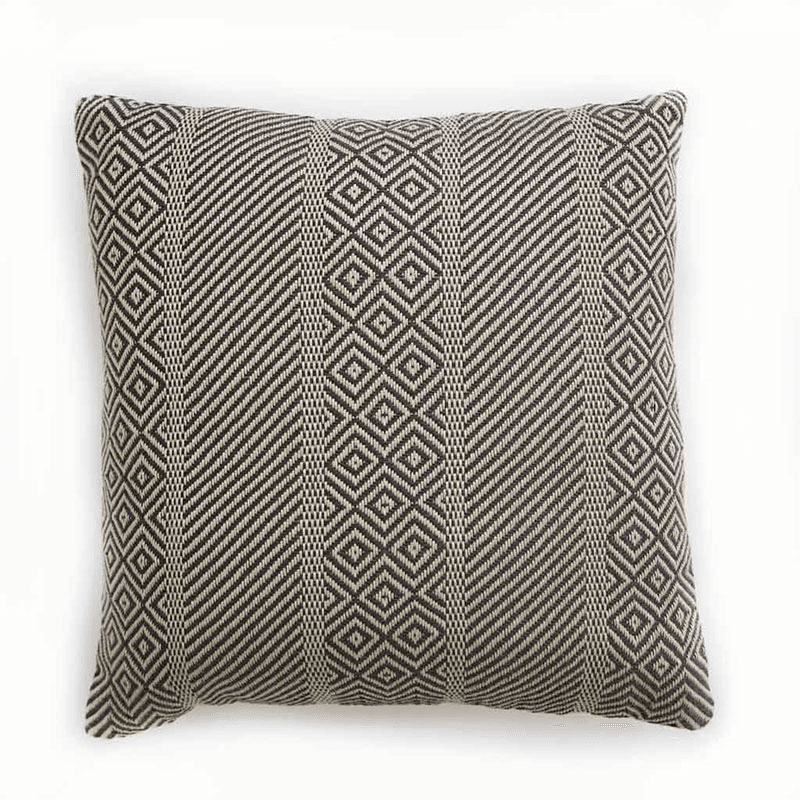 Minerva Cushion, 45 x 45cm, Charcoal