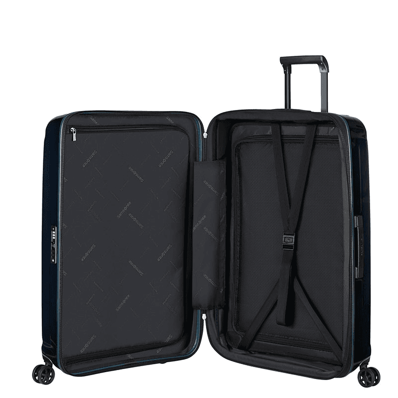 Nuon Suitcase, H81 x L53 x W31/34cm, Metallic Dark Blue