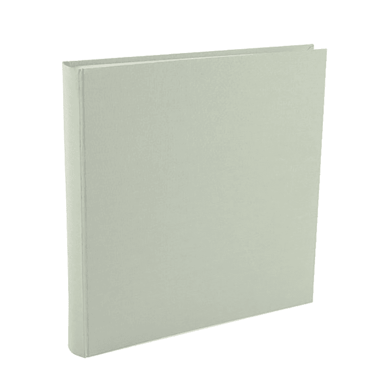 Large Square Photograph Album, L35.5 x W36.5cm, Pistachio
