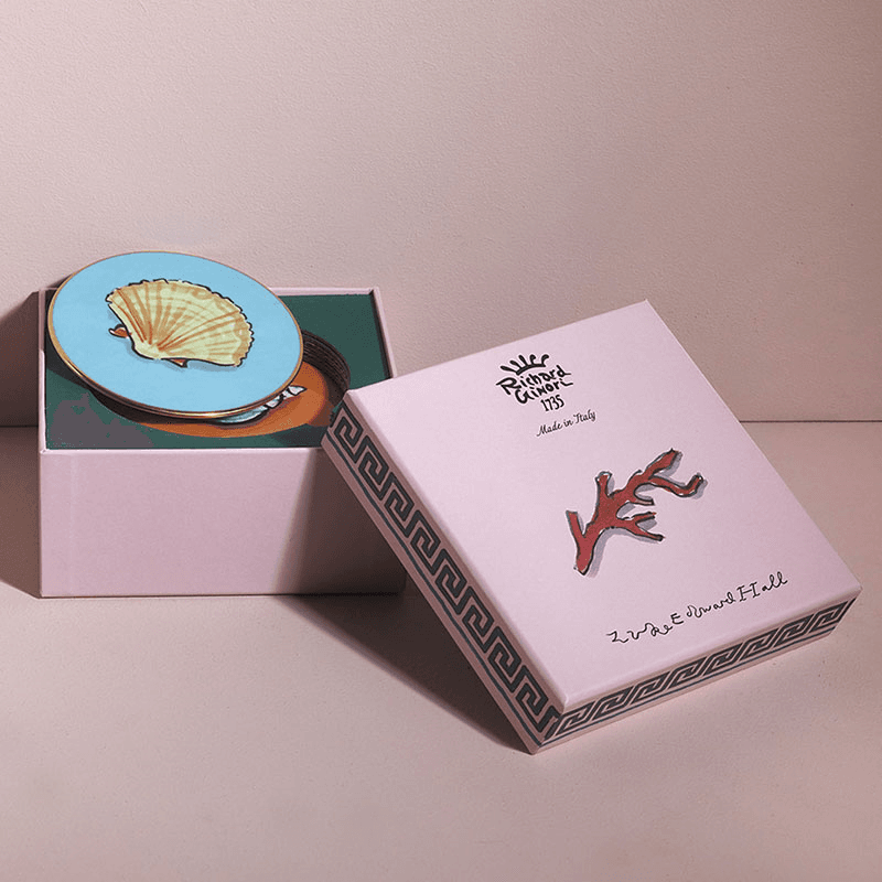 Il Viaggio Di Nettuno Set of 4 Coasters, D10cm, Multi
