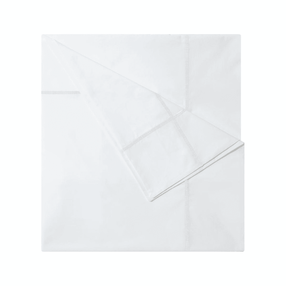 Athena - 500 Thread Count Cotton Percale King duvet cover, 240 x 220cm, Blanc