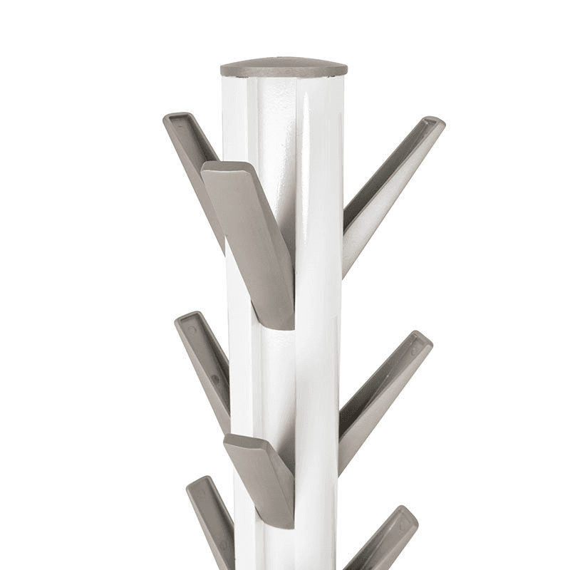 Flapper Coat Rack, H168cm, White