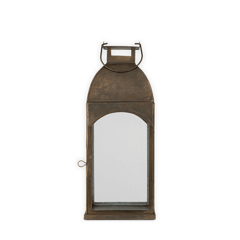 Nivas Lantern, H41cm, Antique Brass