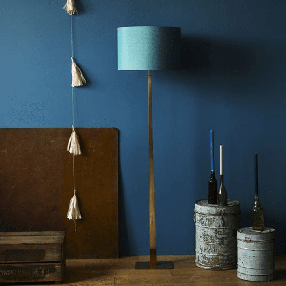 Trafalgar Floor lamp - base only, H144cm, Antique Brass