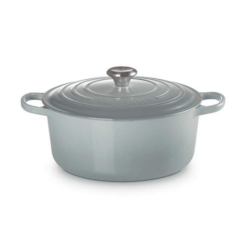 Image showing the Cast Iron Round Casserole, 28cm, Sea Salt product.
