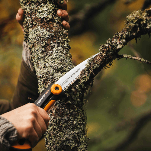Image showing the Xtract Garden Saw, L27.5  x W9cm, Black and Orange product.