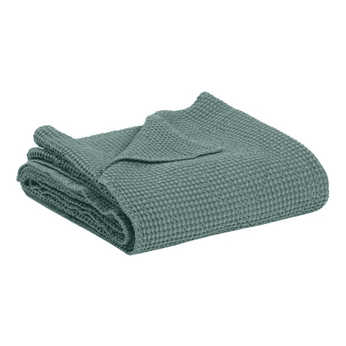 Image showing the Maia Bed cover, 180 x 260cm, Green/Grey product.