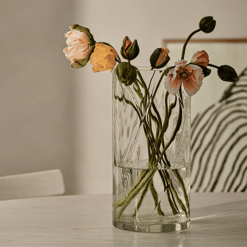 Vase, H40cm, Clear