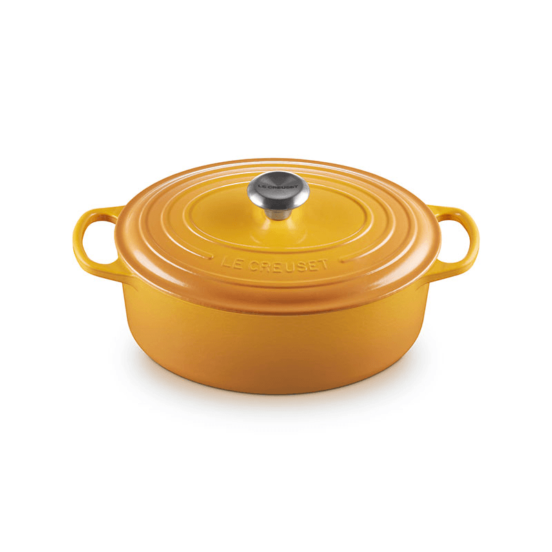 Signature Cast Iron Oval Casserole, 29cm, Nectar