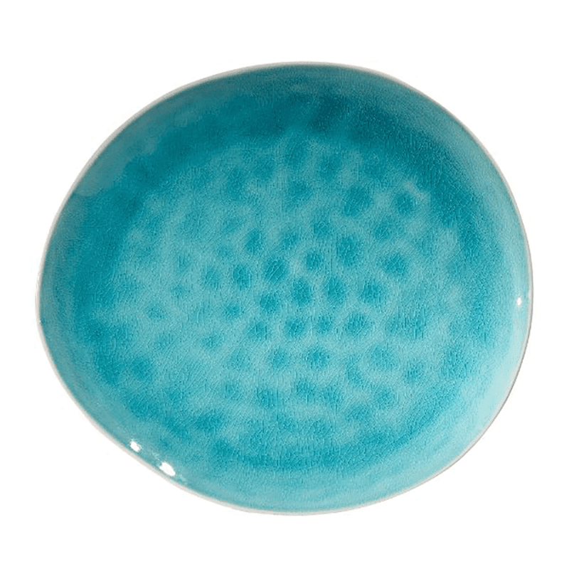 Vie Naturelle 16 Piece Dinner Set, Turquoise