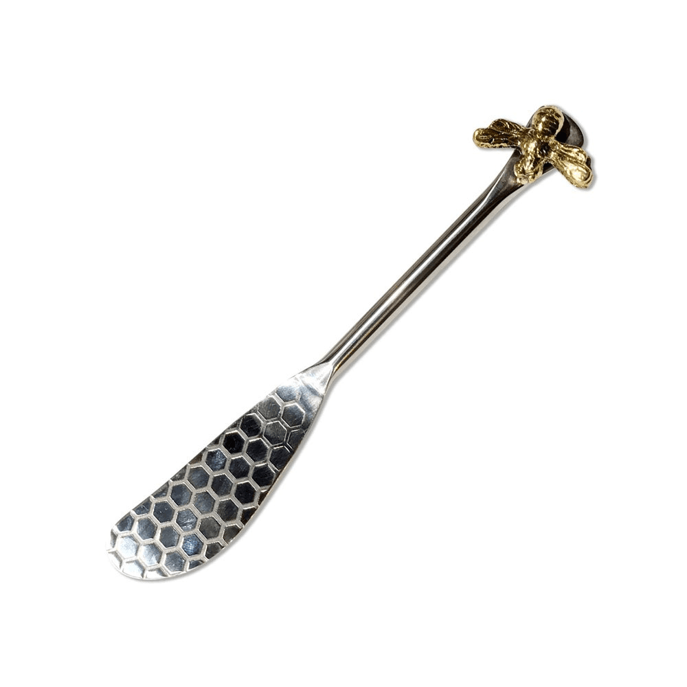 Bee Butter knife, H2 x L16 x D2cm, Silver