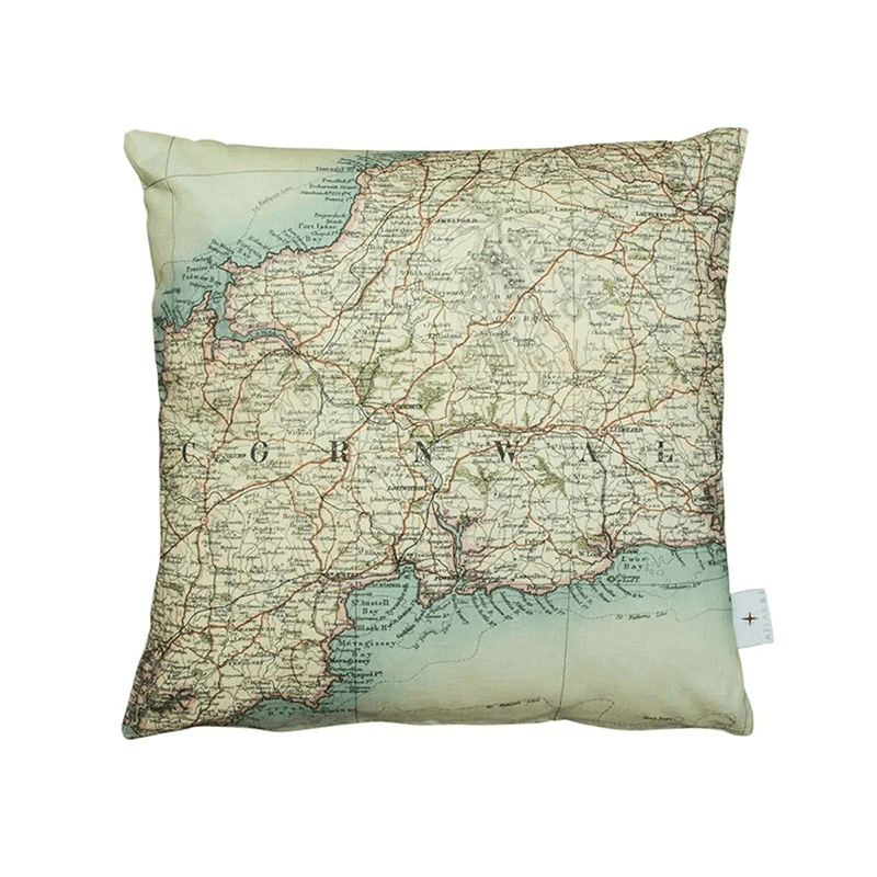 Personalised Map Cushion Voucher, 51 x 30cm