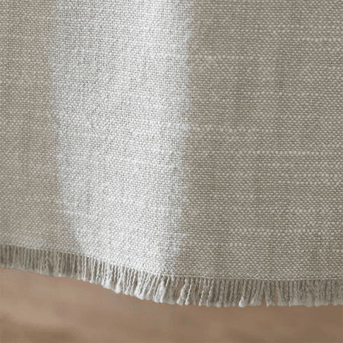 Image showing the Fringed Table Runner, 230 x 40cm, Soft Grey product.
