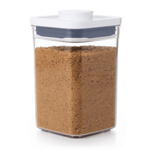 Image showing the POP Small square short container, 1L product.