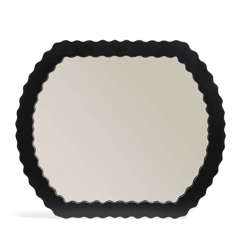 Talasa Mirror, H79cm, Rubbed Black