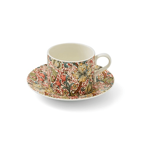 Image showing the Morris & Co Teacup and Saucer, 280ml, Golden Lily product.