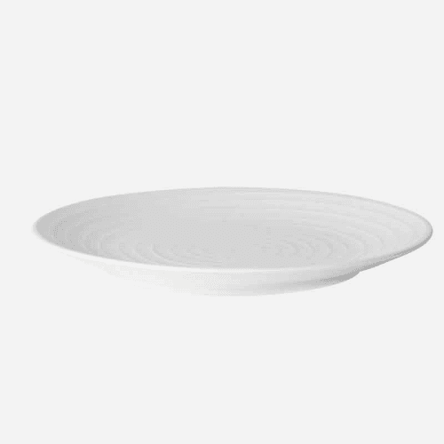 Image showing the Blond Salad plate, 22cm, White Stripe product.